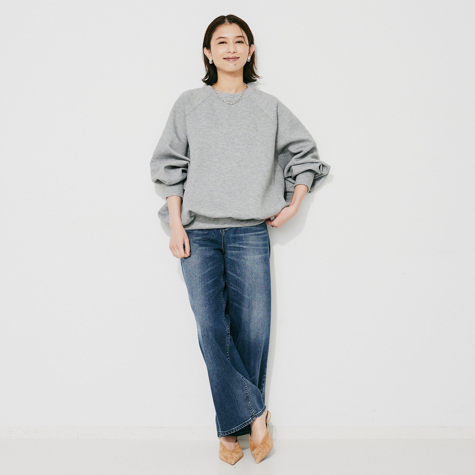 UNTITLED「【upper hights】THE BROOKE 3D プルオーバーカットソー」|Tシャツ・カットソー|