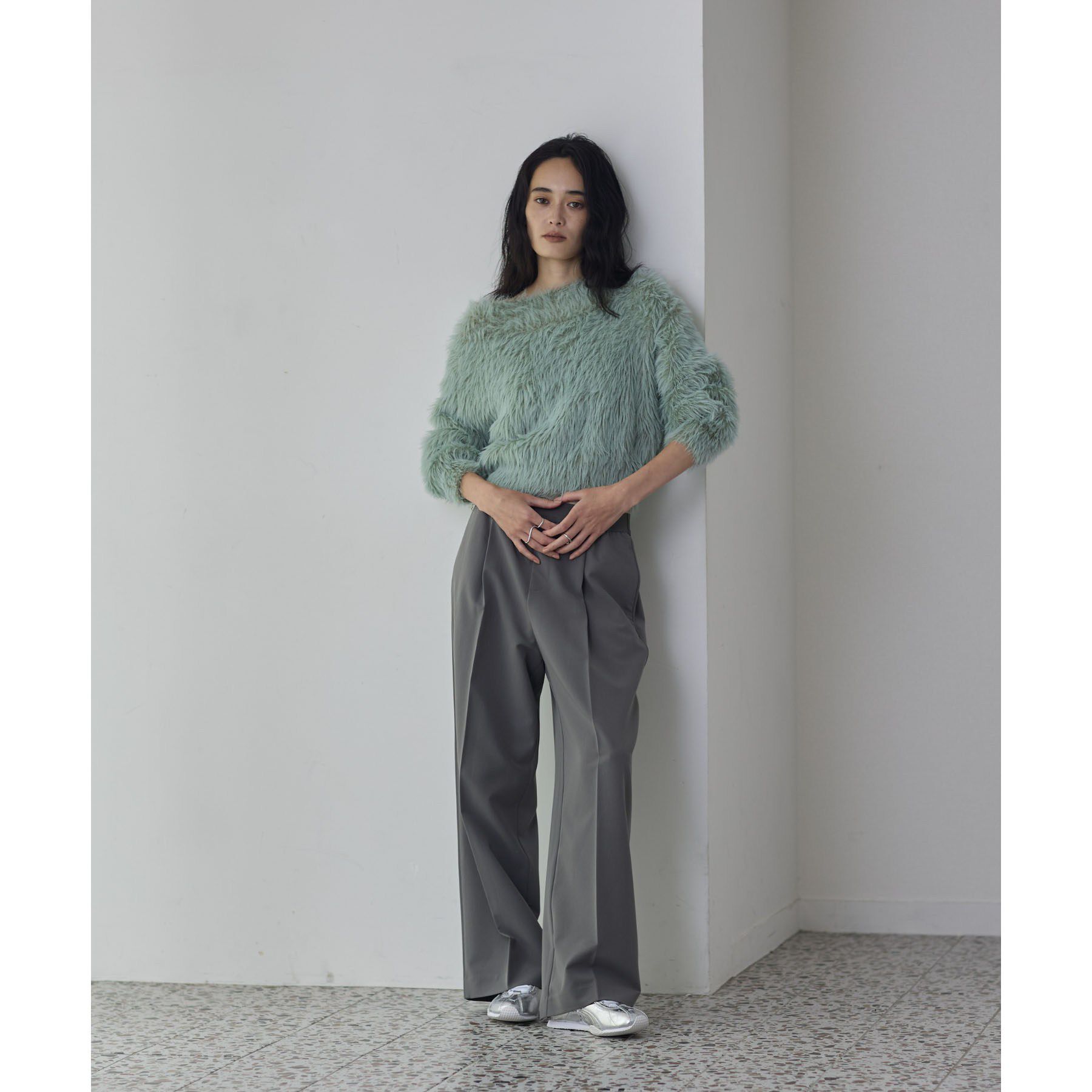 GALLEST「Comfy Set Up｜イージーストレートワイドパンツ【セットアップ対応／通勤／カセット服】」|その他|
