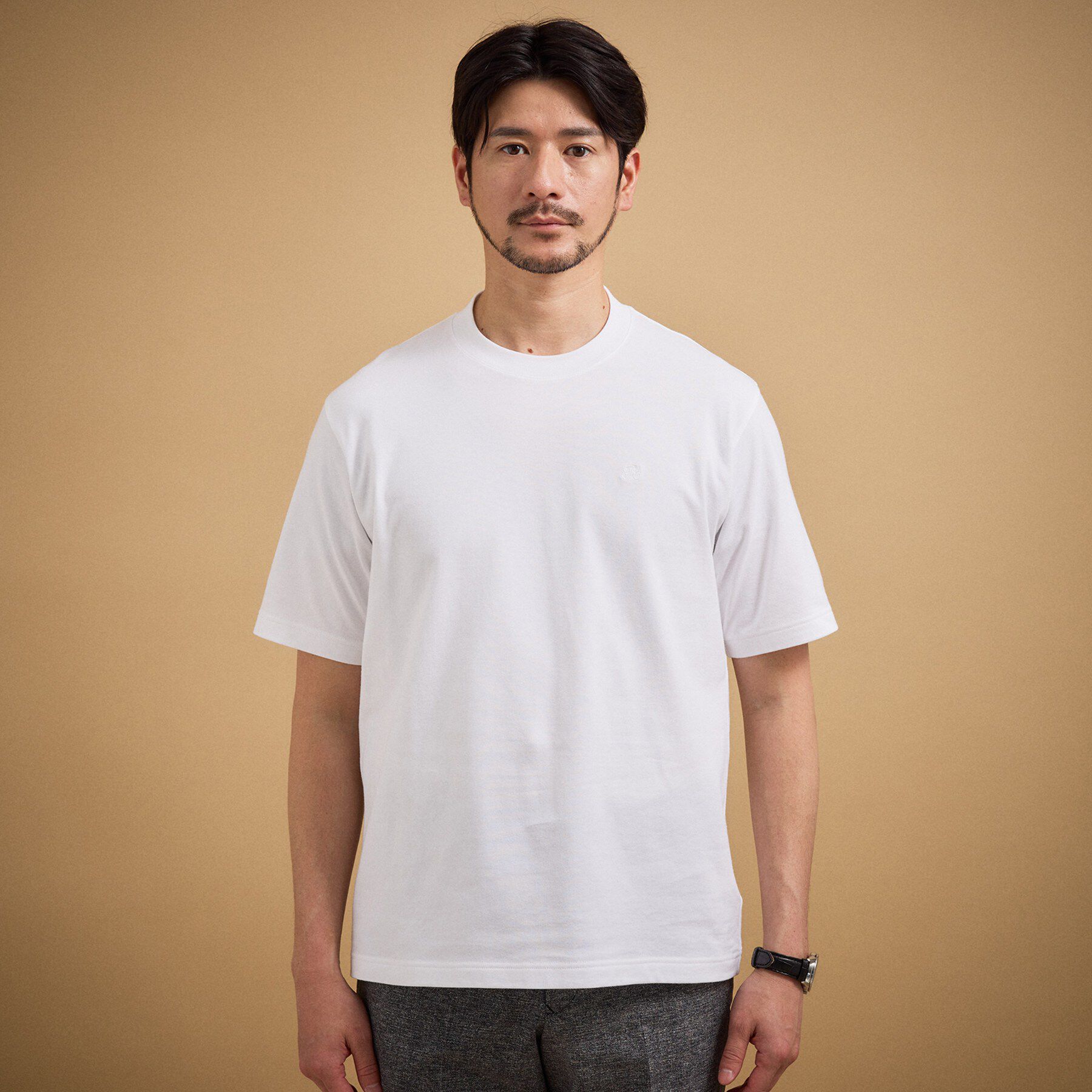 TAKEO KIKUCHI「【抗菌防臭】コットンテーラードTシャツ」|Tシャツ・カットソー|