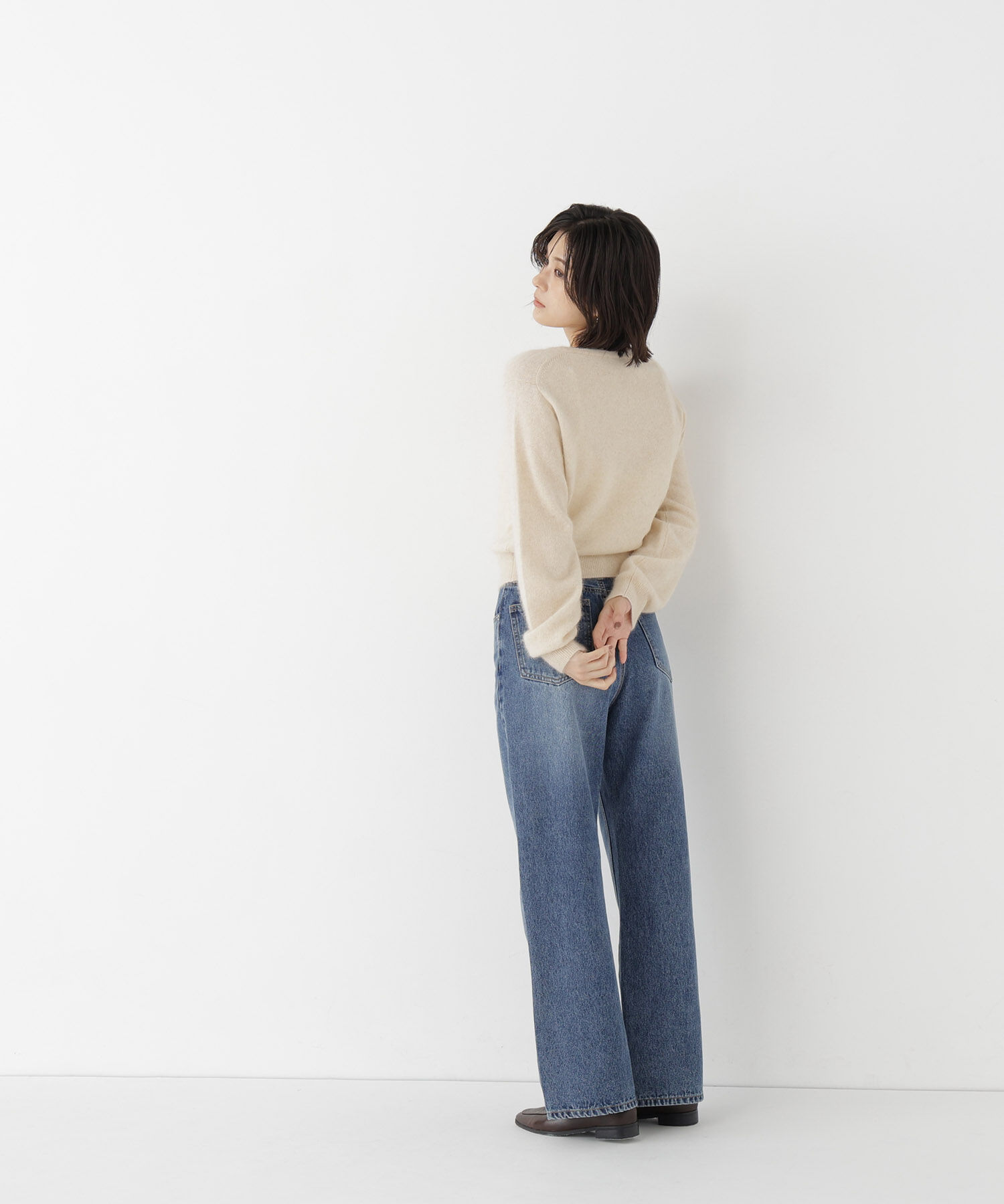  「ワイドストレートデニムパンツ」|その他|