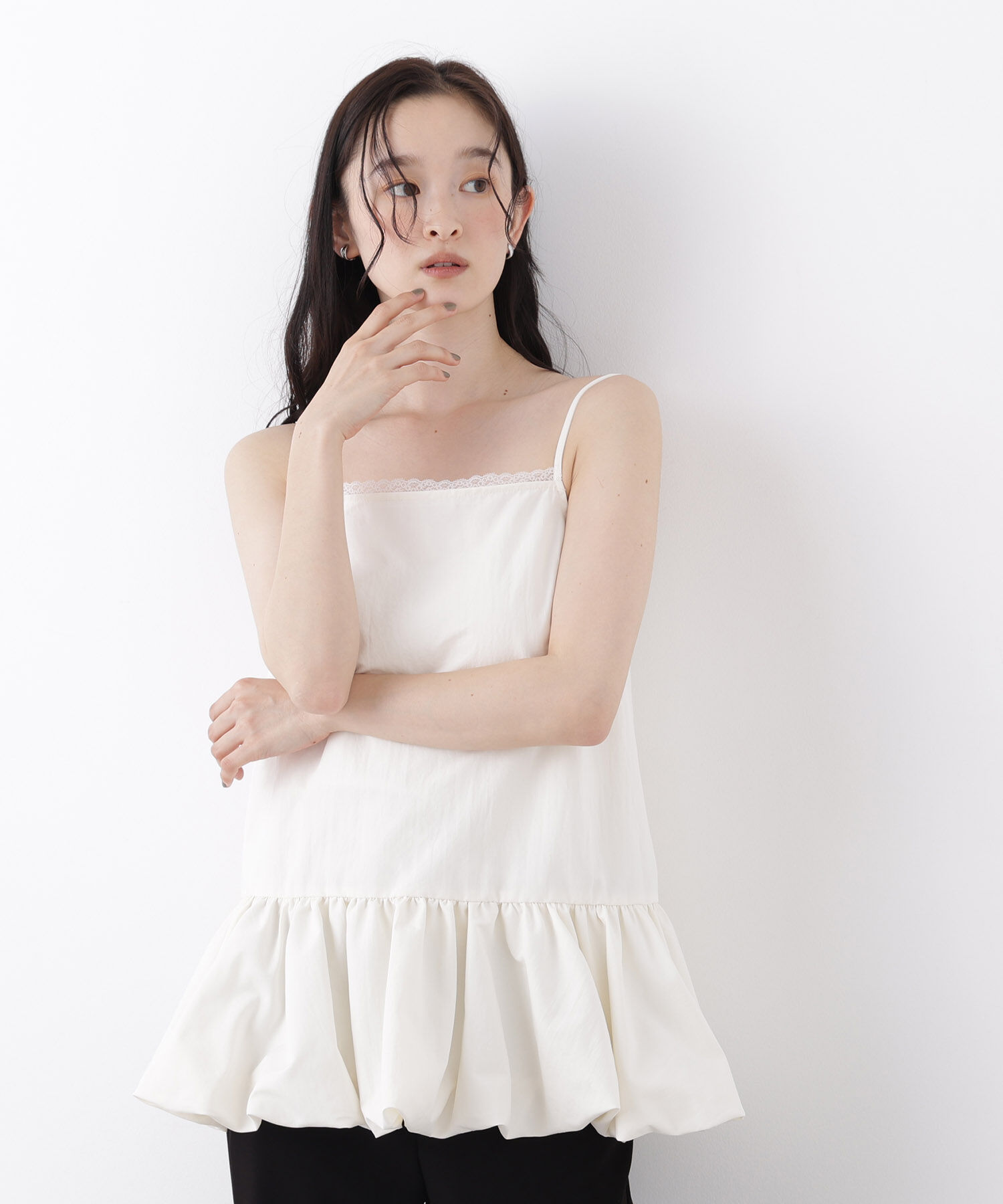  「〈N.〉バルーンキャミ」|シャツ・ブラウス|