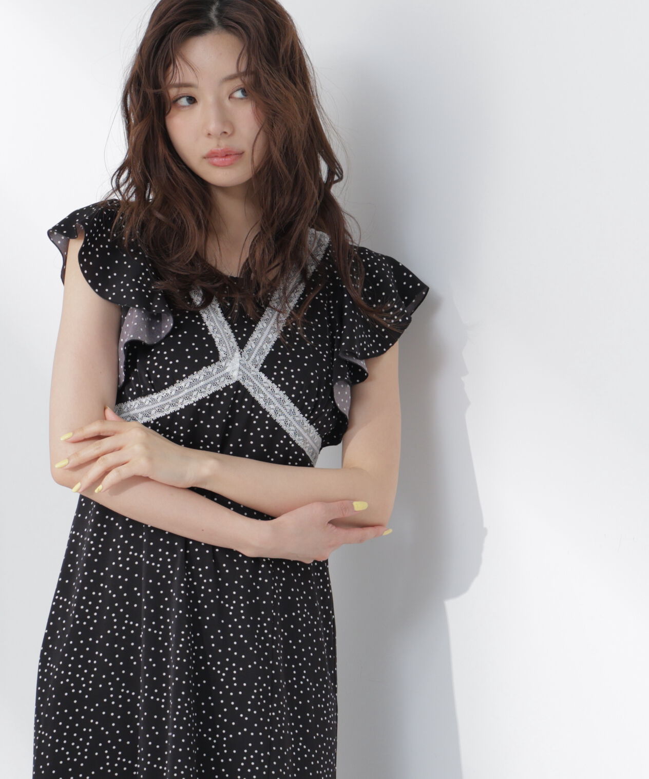 PROPORTION BODY DRESSING「レーストリムレディーワンピース」|ワンピース|