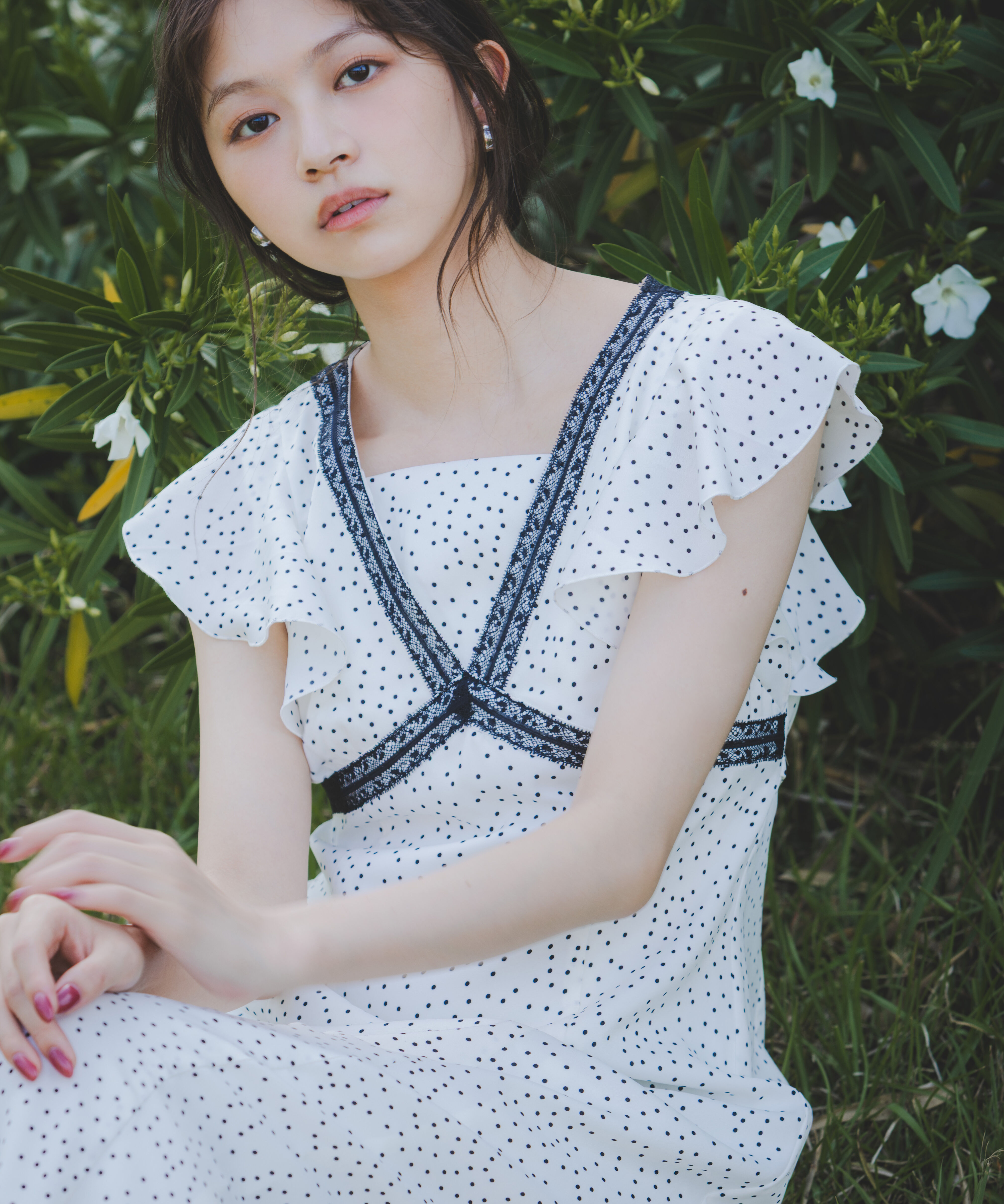 PROPORTION BODY DRESSING「レーストリムレディーワンピース」|ワンピース|エクリュドッ 1