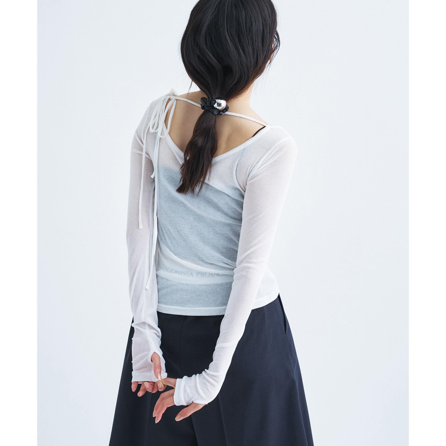 CODE A「heyep｜Metal Ball Faux Leather Scrunchie」|その他|