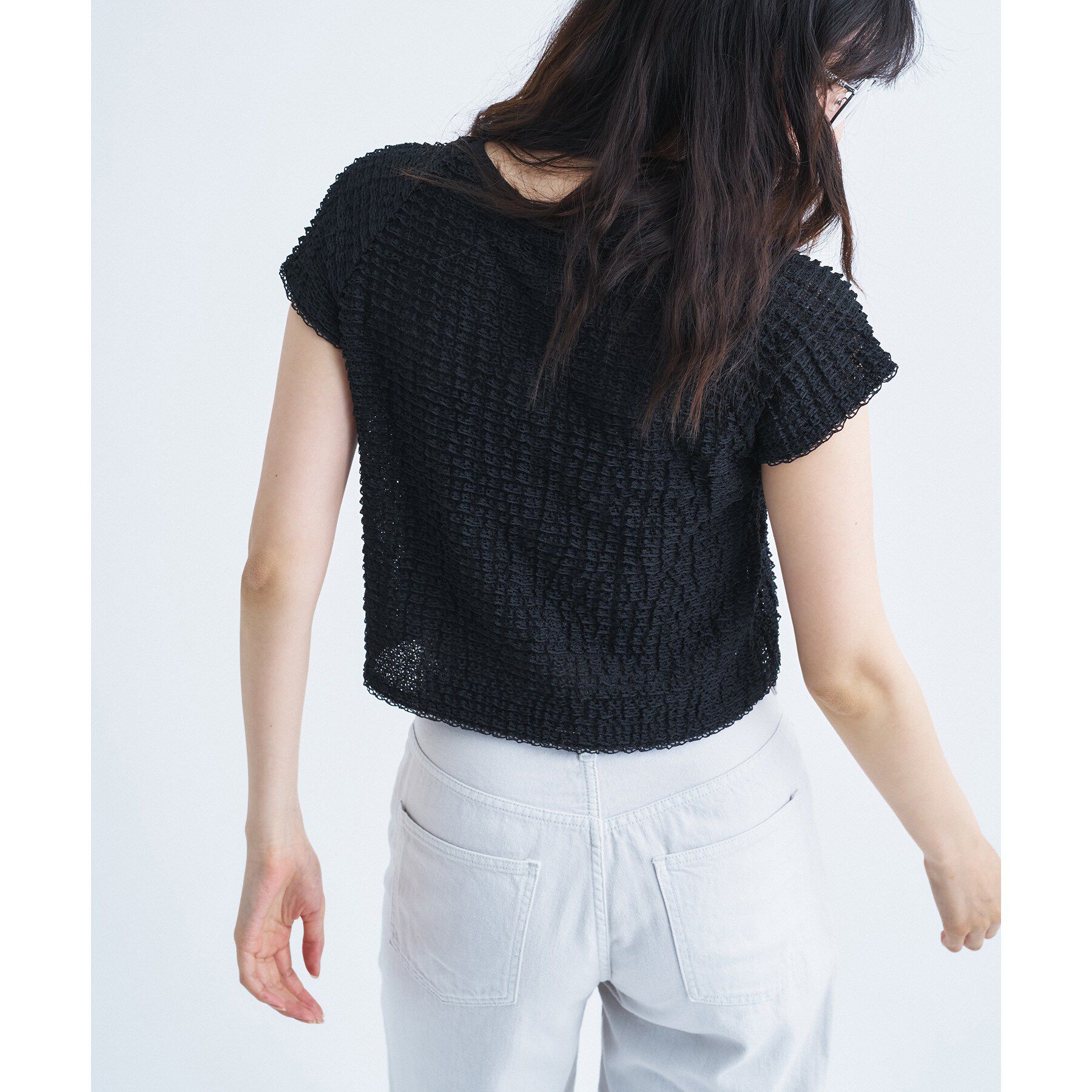 CODE A「frill mini tee」|Tシャツ・カットソー|