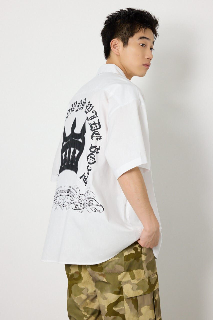 RODEO CROWNS「COOLMAX(R)ファブリック製・BLKletterシャツ」|シャツ・ブラウス|
