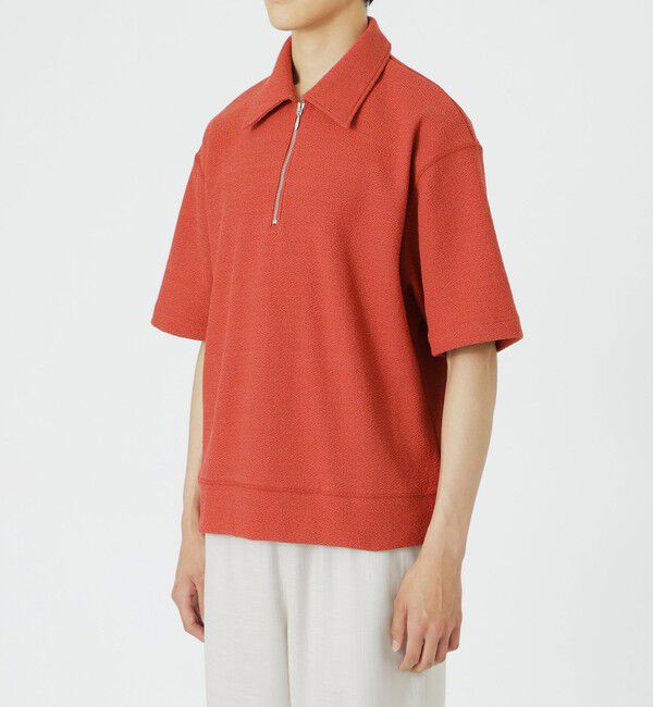  「サーキュラーニットハーフジッププルオーバー」|Tシャツ・カットソー|