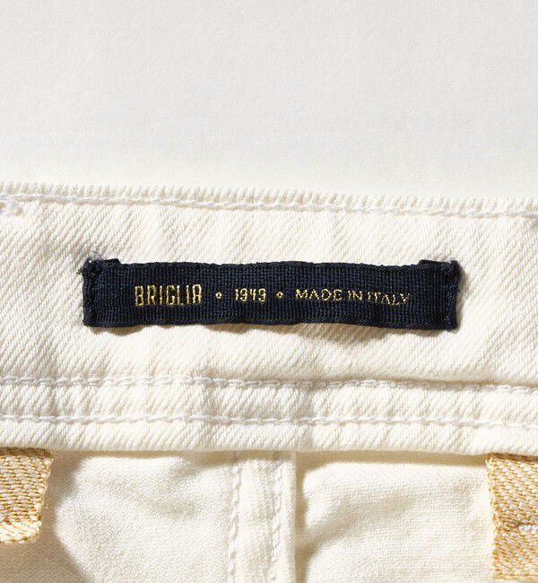 UNITED ARROWS「＜BRIGLIA 1949＞ホワイト 5ポケット デニム パンツ」|デニム|