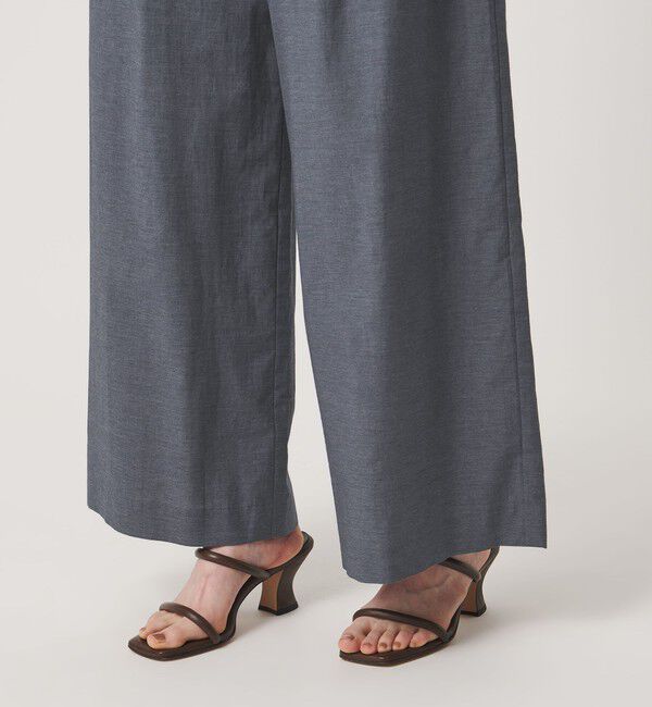 UNITED ARROWS「MANTECO POP ワイドパンツ」|スラックス|
