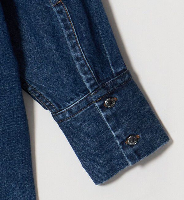 UNITED ARROWS「＜SACRA＞デニム ロングシャツ」|シャツ・ブラウス|