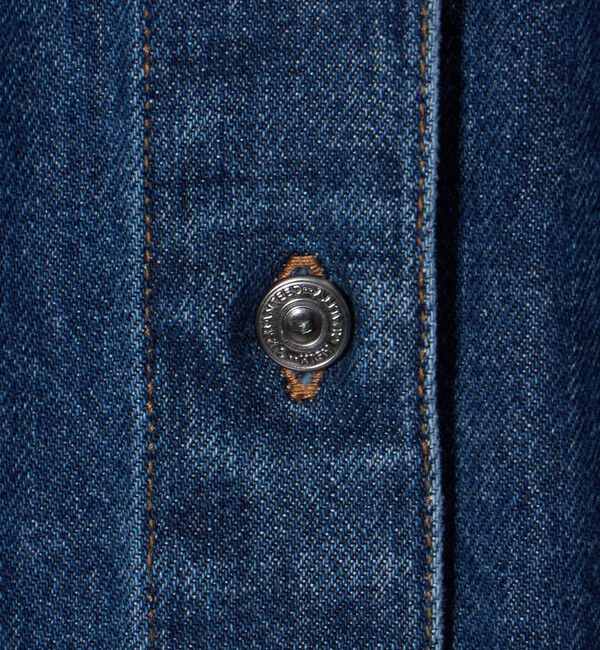 UNITED ARROWS「＜SACRA＞デニム ロングシャツ」|シャツ・ブラウス|