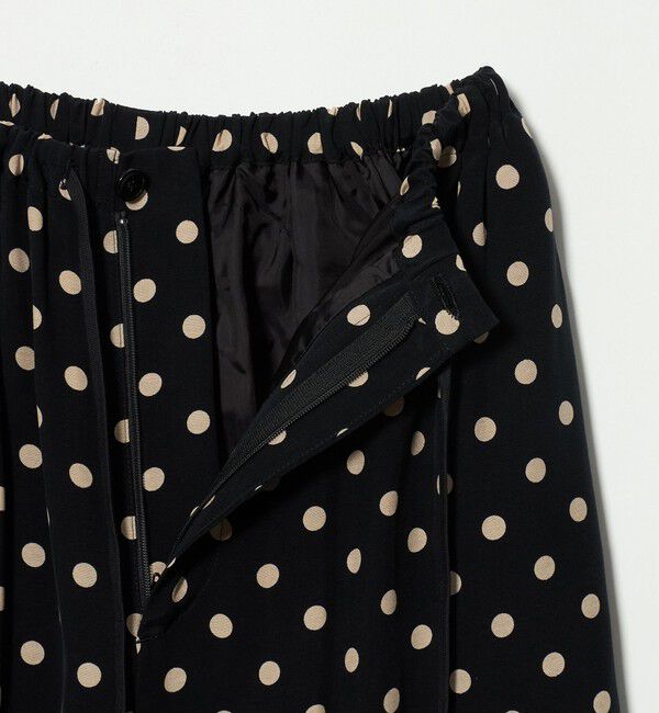 UNITED ARROWS「＜SACRA＞ドット プリント ワイドパンツ」|その他|