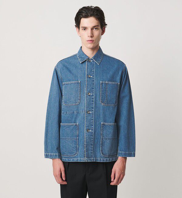 UNITED ARROWS「シオタ ハードウォッシュ スビンデニム カバーオール「 SLOW &　」」|その他|