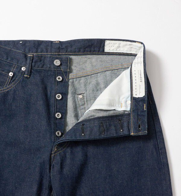UNITED ARROWS「＜KURO＞CARVER/ワンウォッシュ ストレート デニムパンツ」|デニム|