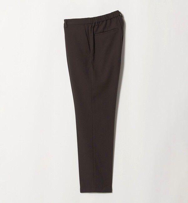 UNITED ARROWS「テックツイル ノープリーツ テーパードスラックス UA COZY ウォッシャブル ヨコストレッチ」|スラックス|