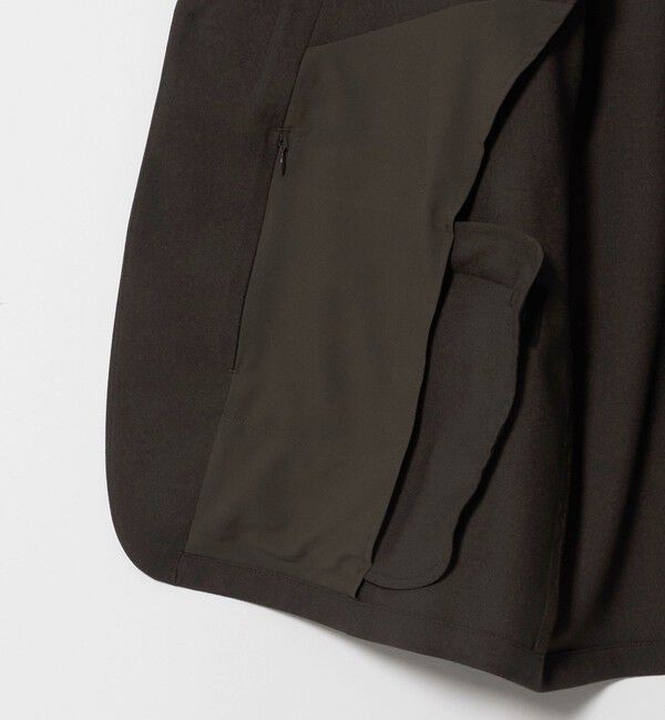 UNITED ARROWS「テックツイル シングル 2ボタン テーラードジャケット UA COZY ウォッシャブル ヨコストレッチ」|テーラードジャケット|