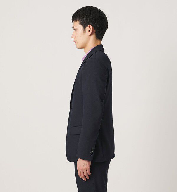 UNITED ARROWS「テックツイル シングル 2ボタン テーラードジャケット UA COZY ウォッシャブル ヨコストレッチ」|テーラードジャケット|