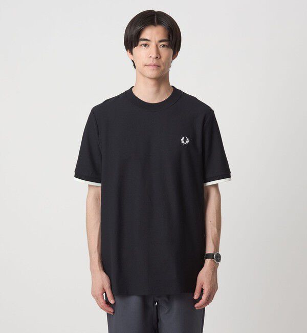 UNITED ARROWS green label relaxing「＜FRED PERRY＞ティップカフ カノコ Tシャツ」|Tシャツ・カットソー|
