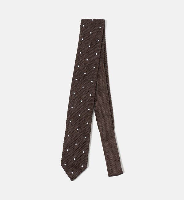 UNITED ARROWS green label relaxing「GLR ポリエステル ウォッシャブル ニット ドット ネクタイ ニットタイ」|ネクタイ・蝶ネクタイ|