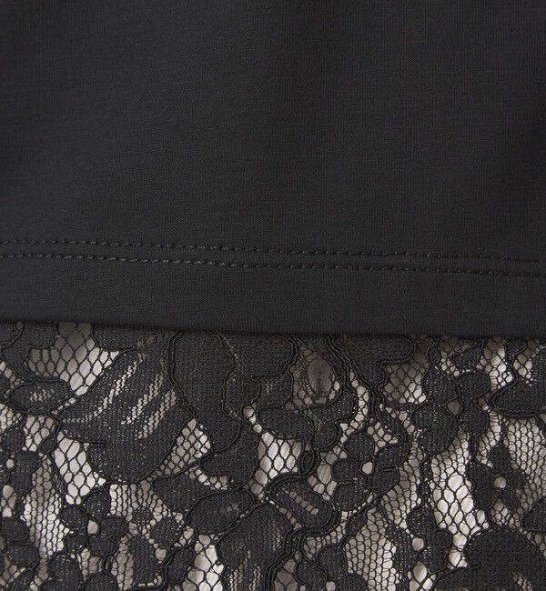 UNITED ARROWS green label relaxing「スソ レース ショートスリーブ カットソー」|Tシャツ・カットソー|