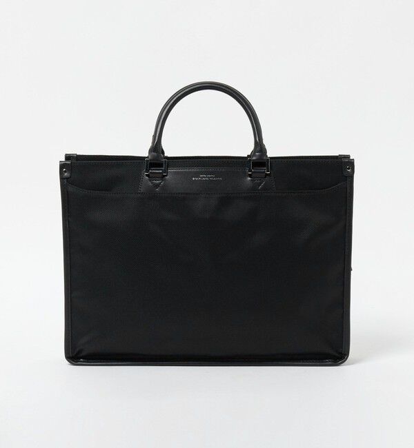 UNITED ARROWS green label relaxing「ツイル 2WAY ブリーフケース ブリーフバッグ」|ビジネスバッグ|BLACK