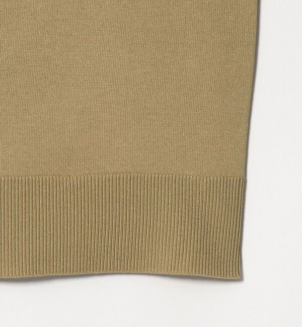 UNITED ARROWS green label relaxing「2WAY スキッパー シャツ プルオーバー ニット 5分袖 」|ニット・セーター|