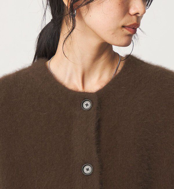 UNITED ARROWS green label relaxing「ヘアリー 2WAY ニット ベスト」|ベスト・ジレ|