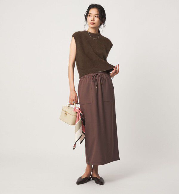 UNITED ARROWS green label relaxing「ヘアリー 2WAY ニット ベスト」|ベスト・ジレ|
