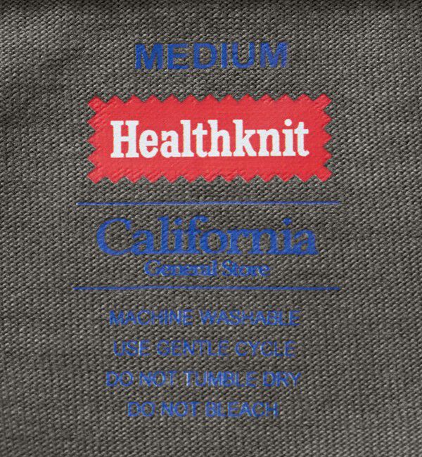California General Store「＜Healthknit &times; CGS.＞2ボタン ヘンリーネック Tシャツ」|Tシャツ・カットソー|