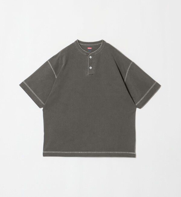 California General Store「＜Healthknit &times; CGS.＞2ボタン ヘンリーネック Tシャツ」|Tシャツ・カットソー|