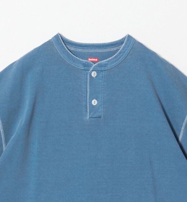 California General Store「＜Healthknit &times; CGS.＞2ボタン ヘンリーネック Tシャツ」|Tシャツ・カットソー|