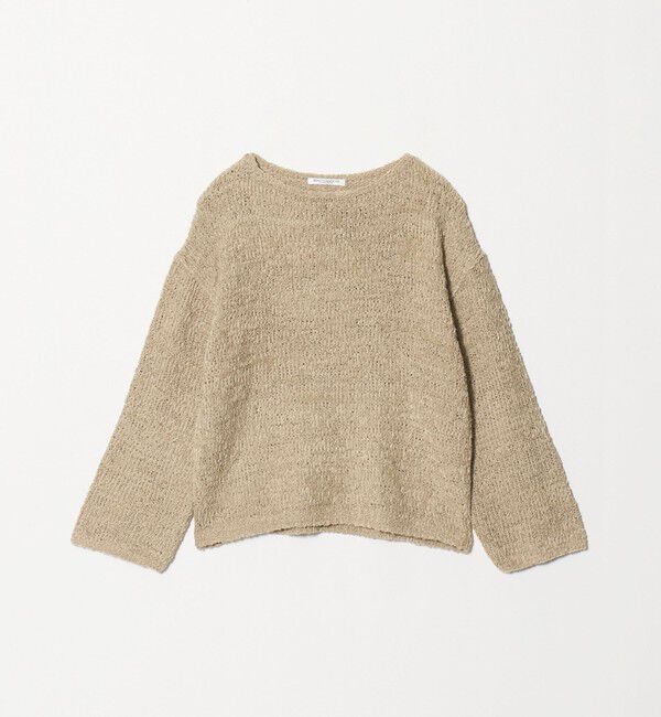 BEAUTY&YOUTH UNITED ARROWS「テープヤーン ニットプルオーバー ウォッシャブル」|ニット・セーター|BEIGE