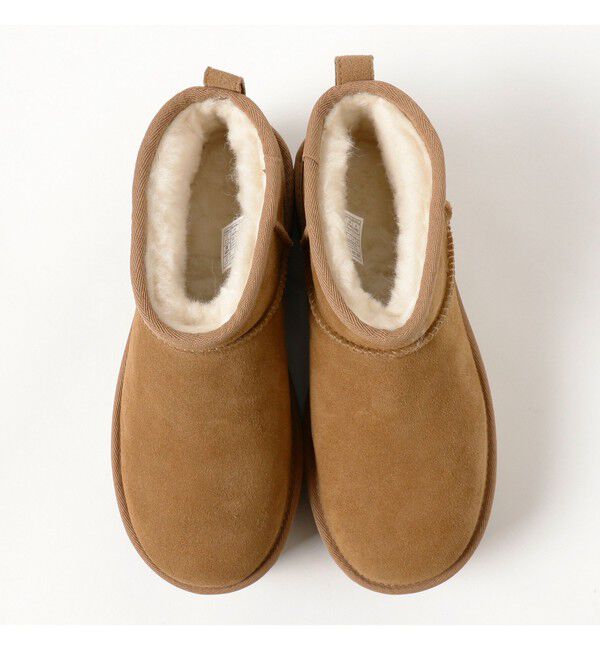 Ray BEAMS 「UGG(R) / Women's Classic Ultra Mini Platform / クラシック ウルトラ ミニ プラットフォーム」|ロングブーツ|