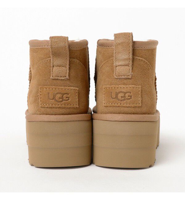 Ray BEAMS 「UGG(R) / Women's Classic Ultra Mini Platform / クラシック ウルトラ ミニ プラットフォーム」|ロングブーツ|