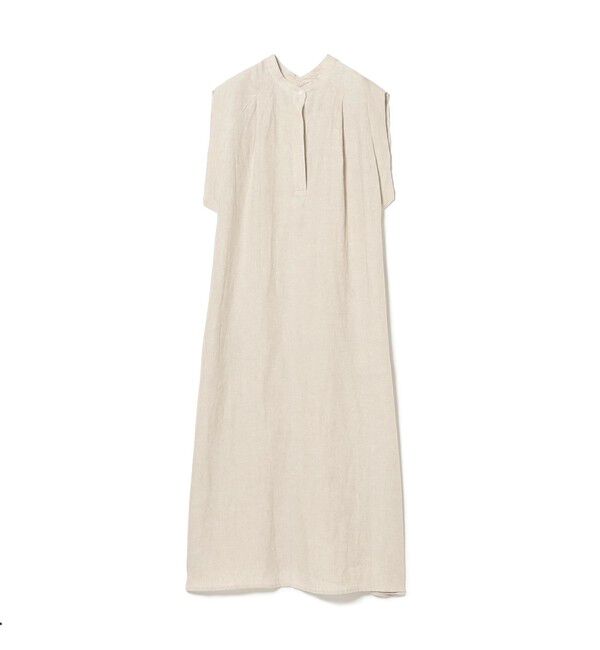 Demi-Luxe BEAMS 「TICCA / リネン 2WAY フレンチスリーブ ワンピース」|ワンピース|BEIGE