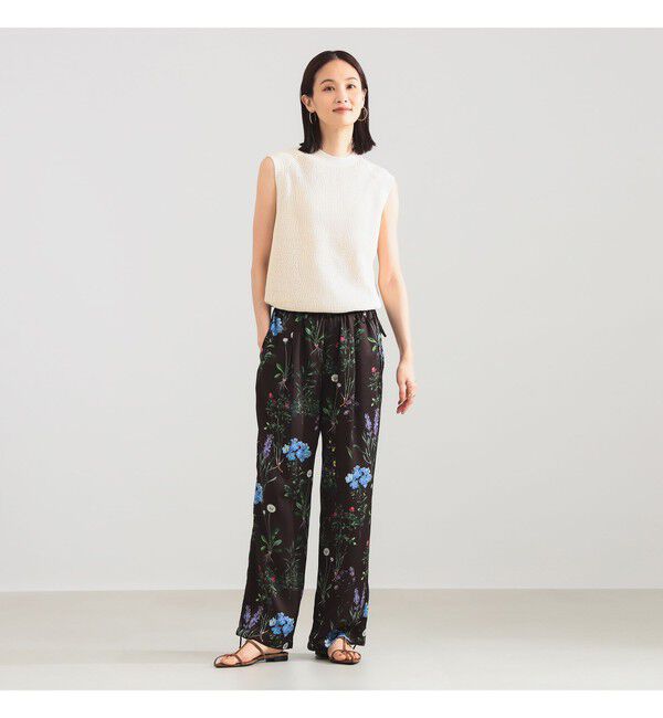 Demi-Luxe BEAMS 「【別注】SLOANE / 7ゲージ 畦編 クルーネック ノースリーブ」|ニット・セーター|