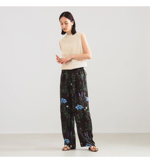Demi-Luxe BEAMS 「【別注】SLOANE / 7ゲージ 畦編 クルーネック ノースリーブ」|ニット・セーター|