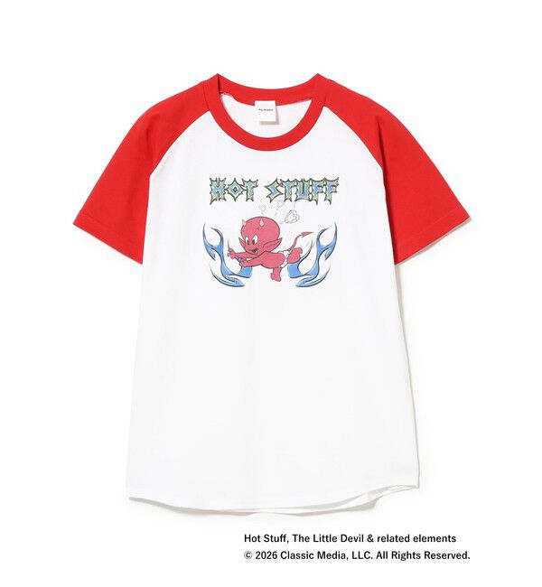 Ray BEAMS 「Hot Stuff / ショート スリーブ Tシャツ」|Tシャツ・カットソー|RED
