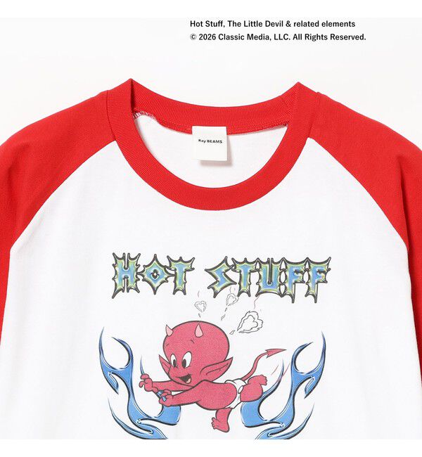 Ray BEAMS 「Hot Stuff / ショート スリーブ Tシャツ」|Tシャツ・カットソー|