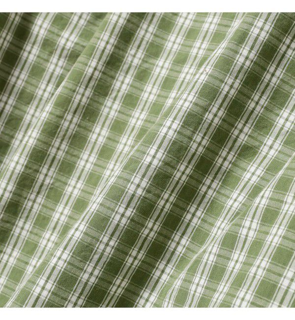 BEAMS PLUS「Open Collar 80/2 Madras」|シャツ・ブラウス|