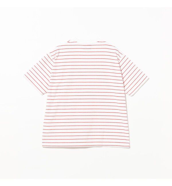 BEAMS PLUS「Pocket Tee Pile Stripe」|Tシャツ・カットソー|