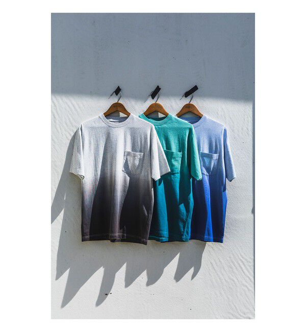 BEAMS PLUS「Pocket Tee Gradation Dye」|Tシャツ・カットソー|