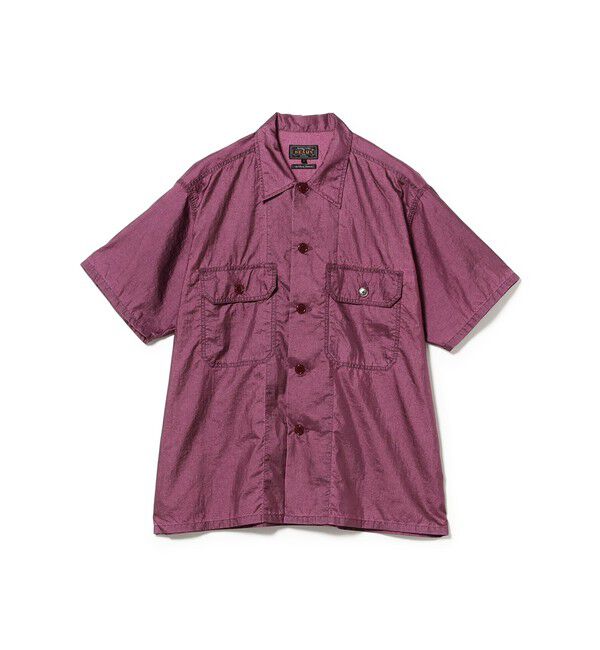 BEAMS PLUS「MIL-SHT Nylon Rip stop Pigment Dye」|シャツ・ブラウス|