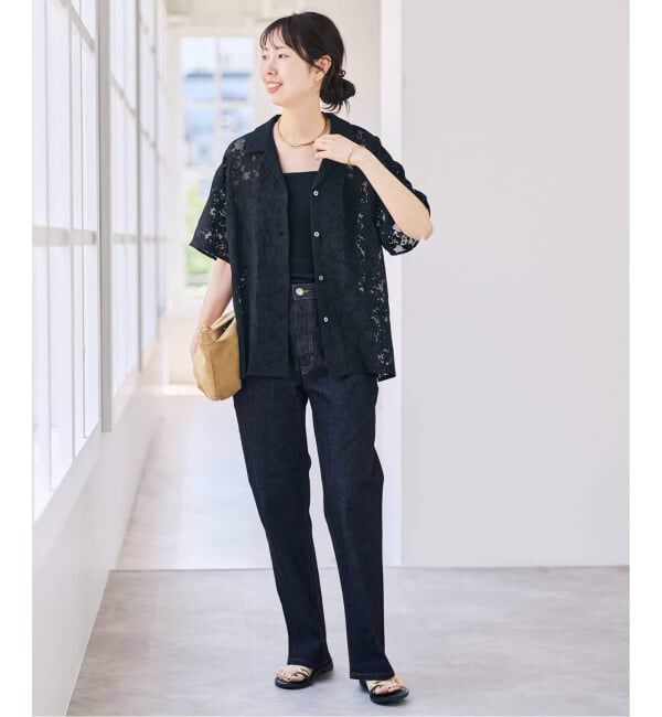 Spick and Span「《別注 / 予約》SOMETHING for SS ELSA STRAIGHT」|デニム|