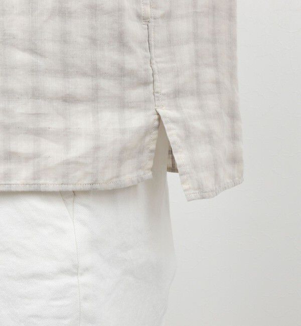 NOLLEY'S goodman「ダブルガーゼ レギュラーカラーオーバーシャツ 26AW」|シャツ・ブラウス|