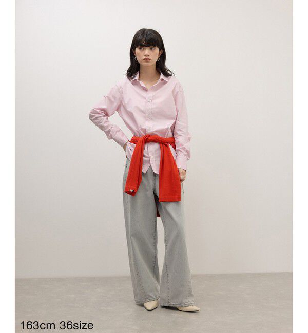 ADAM ET ROPE'「【WEB限定】・【サステナブル】・【定番】ディープライズワイドデニム」|デニム|