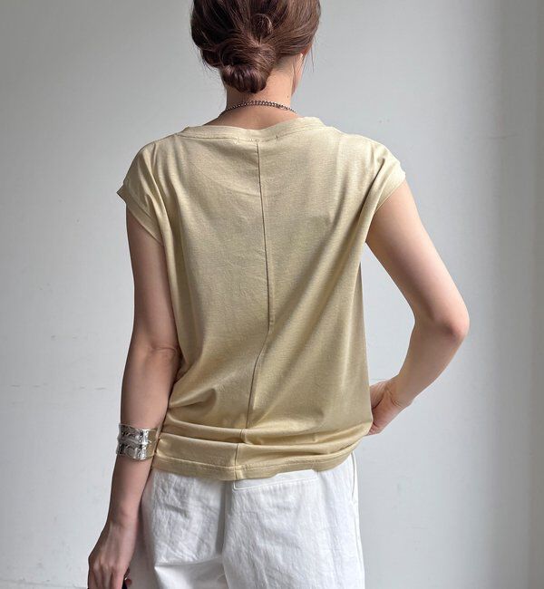  「【接触冷感】リヨセル混フレンチプルオーバー」|Tシャツ・カットソー|