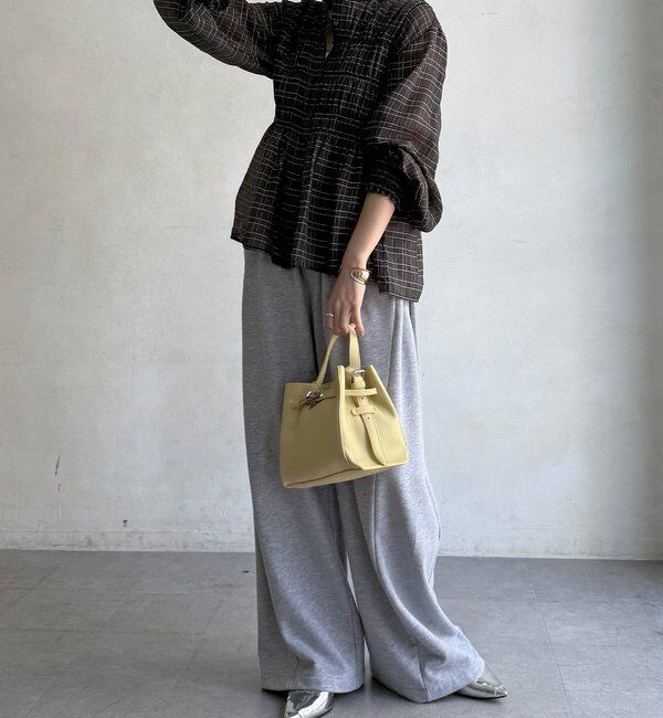  「チェックシャーリングシャツ」|シャツ・ブラウス|