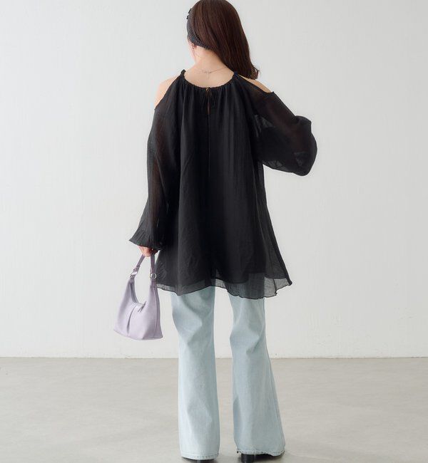  「【S.Lサイズ展開】カットアウトブラウス」|シャツ・ブラウス|