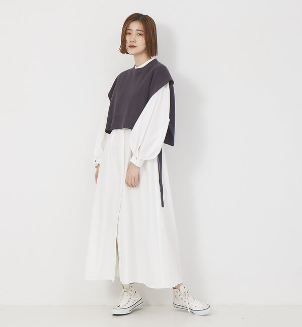 Rouge vif「ニットコンビワンピース」|ワンピース|
